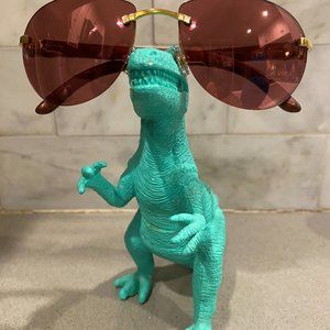 Vintage Cartier Sunglasses - Dark Pink Lenses